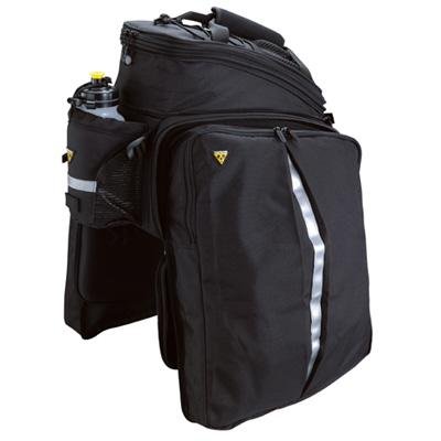 Topeak Trunk Bag DXP w/ Rigid Molded Panels and Velcro Straps - Black - TT9643B