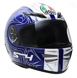 AGV S4 Graphic Motorcycle Helmet - Multi