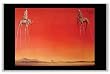 The Elephants, c.1948 by Salvador Dali 36"x24" Art Print Poster