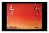 The Elephants, c.1948 by Salvador Dali 36"x24" Art Print Poster