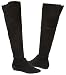 Rockport Women's Faye Over Knee Boot,Black Suede,8.5 M US