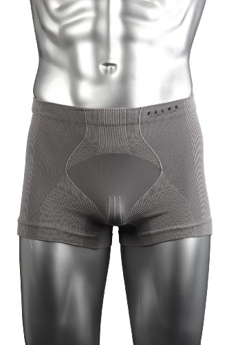 FALKE Herren/uni Sport-Unterw&auml;sche Running Athletic Fit Boxer, rock, L, 39546 Preisvergleich