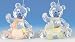 Club Pack of 12 Icy Crystal Baby's First Christmas Teddy Bear Ornaments