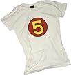Mach 5 Car Logo -- Speed Racer Crop Sleeve Fitted Juniors T-Shirt