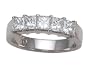 1.50 cttw Karina B(tm) Princess Diamonds Band - Platinum, 18kt White or Yellow Gold