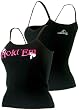 Texas Hold'em Poker Girls Black Spaghetti Strap