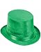 New Deluxe Green Magician Butler Formal Costume Top Hat