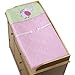 Sweet Jojo Designs Pink and Green Jungle Friends Girls Baby Changing Pad Cover