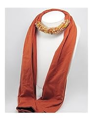 Jeweled scarf Necklace