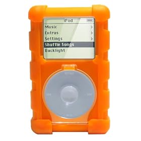 Speck Products ToughSkin for iPod 4G & iPod Photo - Orange