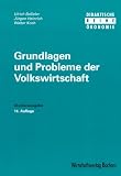 Grundlagen und Probleme der Volkswirtschaft