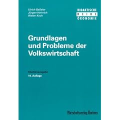 Grundlagen und Probleme der Volkswirtschaft
