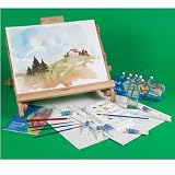 Watercolor Painting Easel Set