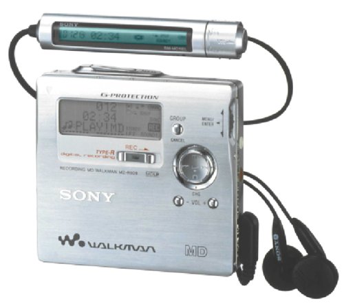 Childrens Toyshop  Electronics : Sony MZ-R909 Silver Recordable MiniDisc Walkman