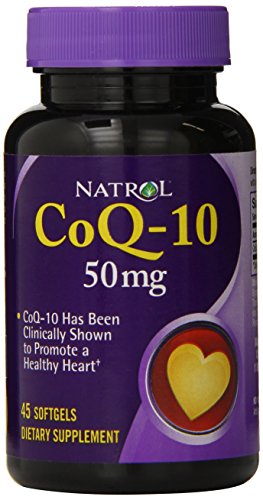 Natrol CoQ-10 50mg Capsules, 45-Count