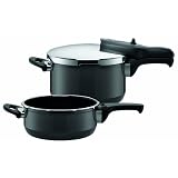 【並行輸入品】 Silit silargan シリット・シラルガン 圧力鍋シコマチックTプラス Duo 4.5L+3.0L ブラック