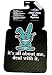 Happy Bunny Car Floor Mats It's All About Me Deal With It Style (UP Z-10)