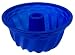 Lekue Silicone Deep Fluted Pan, Blue