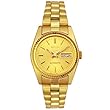 Seiko Women's SUAA86 Goldtone Automatic Day-Date Watch
