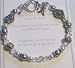   - Parkinson's Awareness Bracelet, Pink-Self