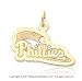 14k Yellow Gold Blazing Philadelphia Phillies Pendant