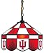 Indiana University Hoosiers Stained Glass Swag Light