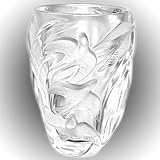 Lalique Crystal Vase Martinets 12308 Lalique-12308