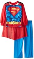Superman Little Boys' New Supersuit 2-Piece Pajama Set