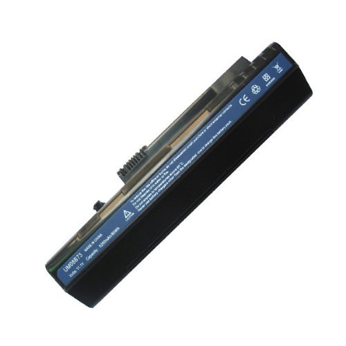 Battery 5200mAh for Acer Aspire One A150 AoA110 AoA150 ZG5 Linux - 8.9 all Mini Series Laptop Battery Replacement UM08A71 UM08A72 UM08A73 UM08A74 UM08B71 UM08B72 UM08B73 UM08B74