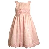 Bonnie Jean Little Girls Clothes Pink Easter Flower Girl Dress 4-6X