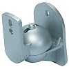 1 Paar Wandhalterungen für Lautsprecher, 5kg belastbar, 15° schwenkbar, silber 1 Paar Wandhalterungen für Lautsprecher, 5kg belastbar, 15° schwenkbar, silber