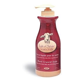 Canus Goat's Milk Liquid Hand Soap, Pump Top (11.5 Ounces) (Pack of 4)