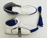 Mens Crosshatch Swivel White Azure High Tops Trainers (UK11 - EU45, Swivel - White/Deep Azure)