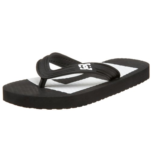 DC Little Kid/Big Kid Ponto Skate Shoe - Black/White - 3 M US Little Kid