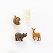 Midori Mini Magnet, Forest Animals (49758006), Assorted