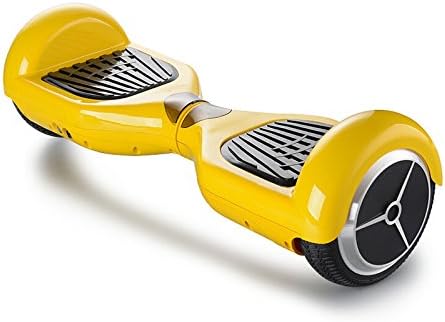 Cyncbit Eboard 6.5 Inch Wheel: Self Balancing Electric Scooter, Hoverboard, Balance Board (Yellow)