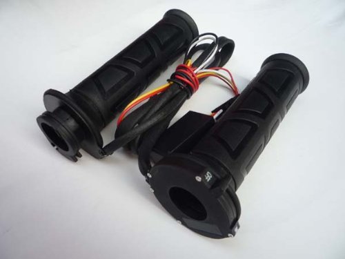 温度調節 12V グリップヒーター◇FS-GH100