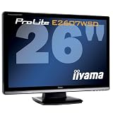iiYama ProLite E2607WSD Ecran PC LCD 26" 6000 : 1 300 cd/m� 2ms Full HD VGA DVI Noirpar Iiyama