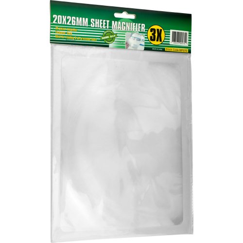 Stalwart--3x-Magnifying-Plastic-Sheet