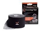KT TAPE Original Cotton Elastic Kinesiology Theraeputic Tape - 240 Inch Uncut Roll, Black