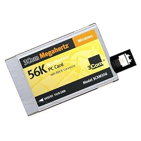 3Com Megahertz 56K WinModem - Fax / modem - plug-in module - PC Card - 56 Kbps - x2