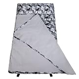 Wildkin Grey Camo Easy-Clean Nap Mat, One Size