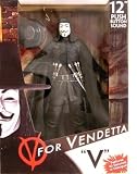 V For Vendetta V 12" Figure With Sound - NecaIMAGE
