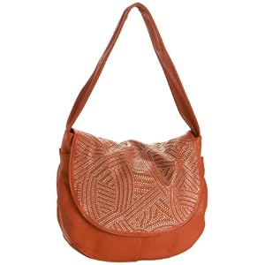 Tambourine by Dan W Multi Micro Stud Flap Hobo