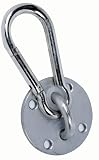 Amazonas AZ-3016000 Easy+ Wandhaken für Hängematte, Belastbarkeit 120kg