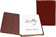 Scully Leather Tel/Address Book Old Atlas/Pony 1145