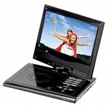 Supersonic SC-178DVD 7 Portable DVD Player with USB, SD Card Slot & Swivel Display