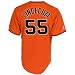 Tim Lincecum #55 Giants Adult Alternate Orange Jersey