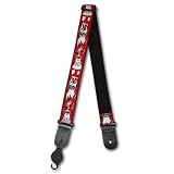 Planet Waves Joe Satriani Woven Guitar Strap - Up in Flames