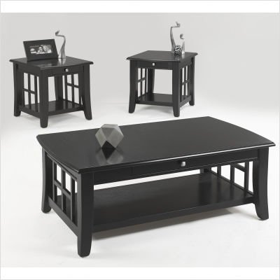 Penthouse Rectangle Coffee Table Set
